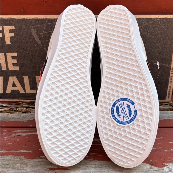 Vans Men's Slip-On Lite+ (Checkerboard) Black/White - Picture 6 of 8